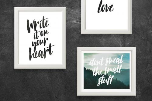 October Storm Brush Font