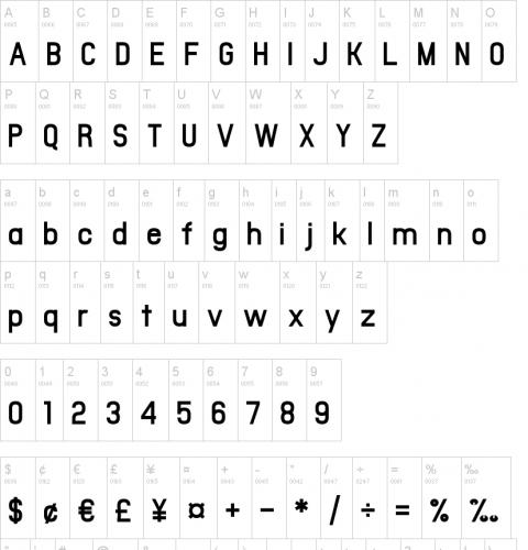 Office Square Font
