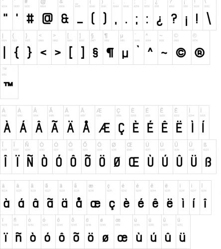Office Square Font