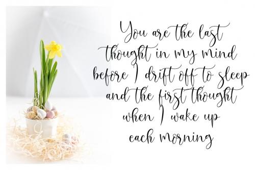 Oh Beloved Calligraphy Font