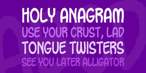 Oh Crap Font