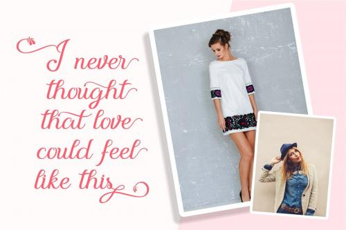 Oh Darling Calligraphy Font