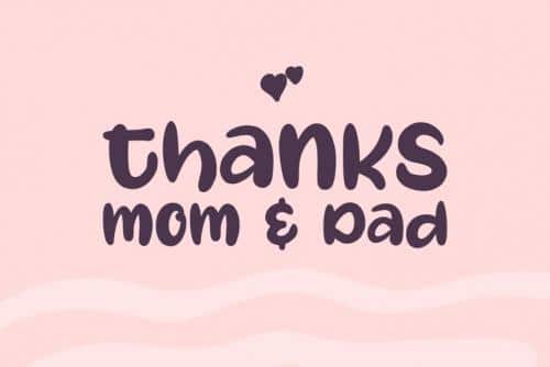 Oh My Baby Display Font