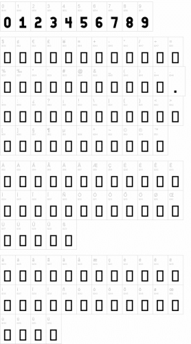 Old Block Blocked Text Font