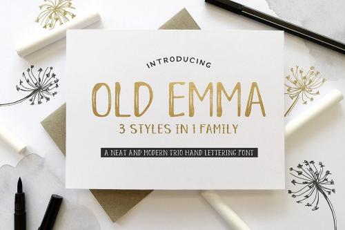 Old Emma Font Family