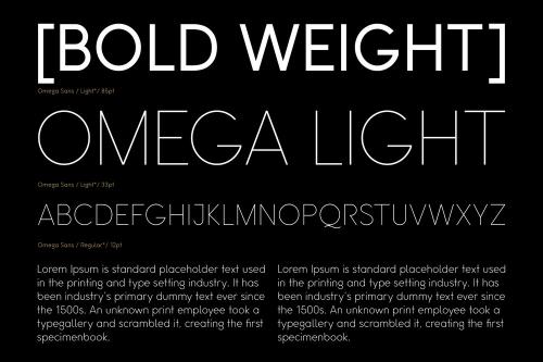 Omega Sans Free Font