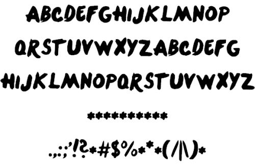 One Direction Font Cinco De Mayo Font