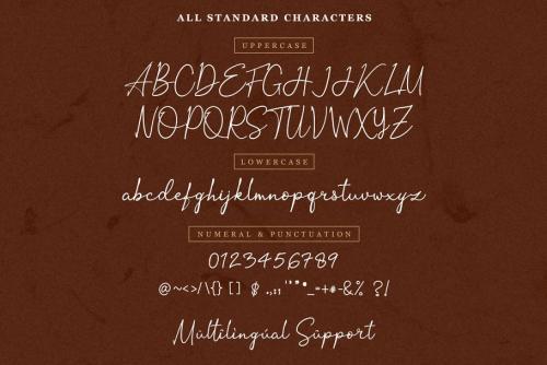 Ortisan Signature Font