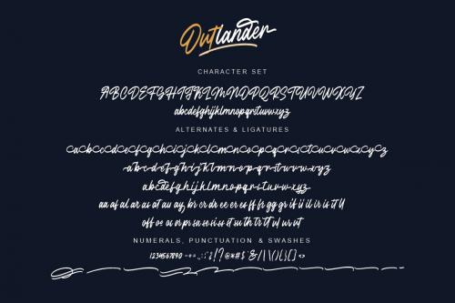 Outlander Handwritten Font