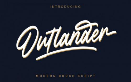 Outlander Handwritten Font