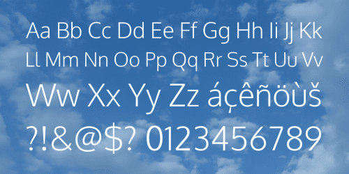 Oxygen Font Family