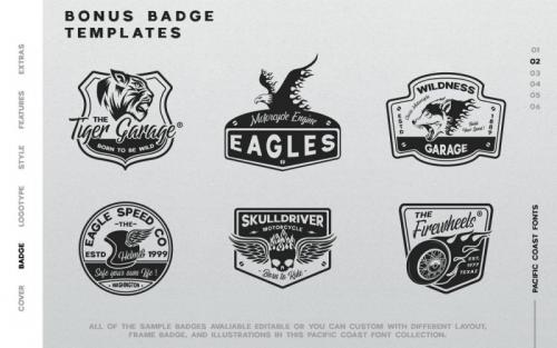 Pacific Coast Font Duo