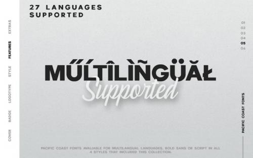 Pacific Coast Font Duo