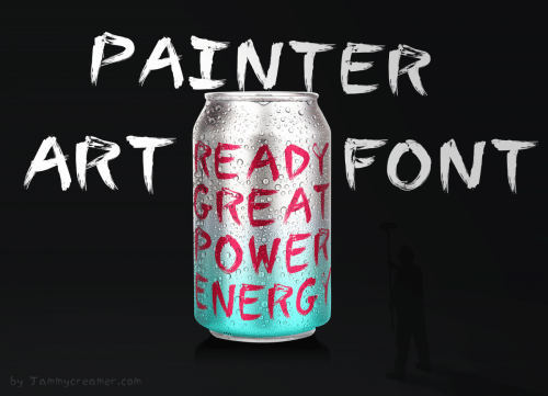 Painter Brush Font