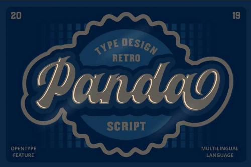 Panda Script Font