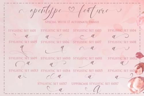 Pandora Calligraphy Font