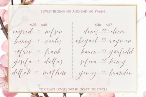 Pandora Calligraphy Font