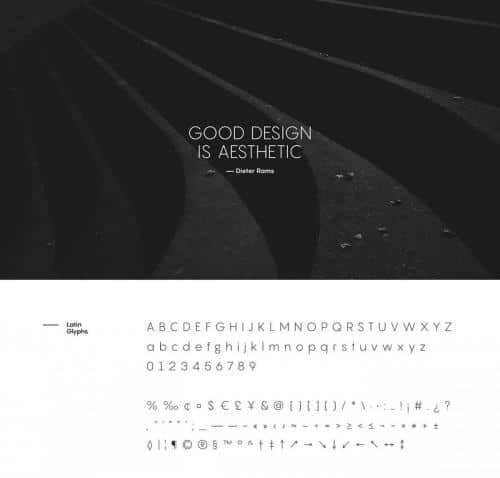 Pangram Sans Font Family