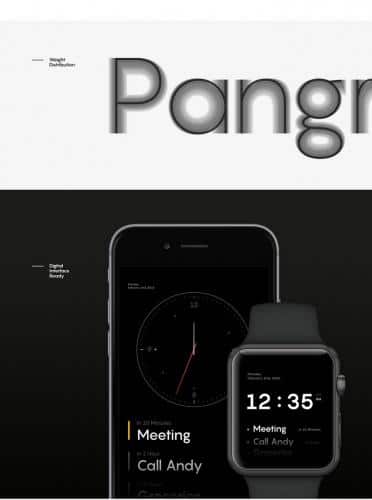 Pangram Sans Font Family