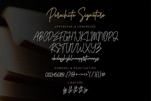 Parachute Handwritten Font