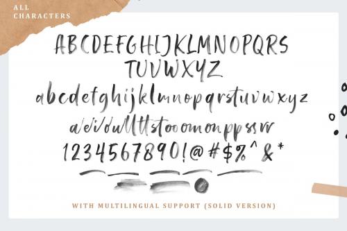 Pastelle Brush Font