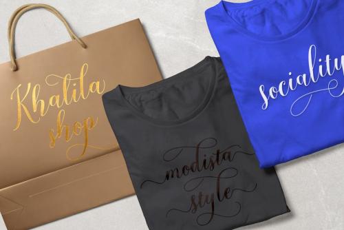 Pauline Modern Script Font