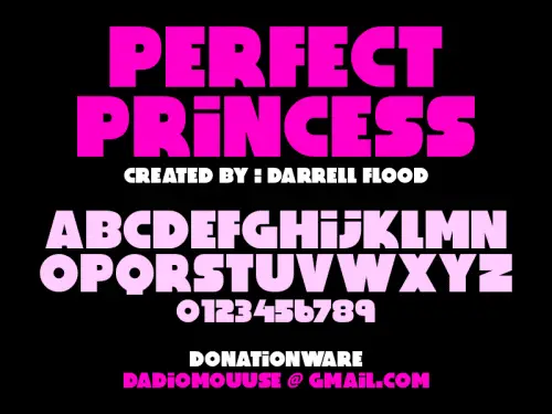 Perfect Princess Typeface