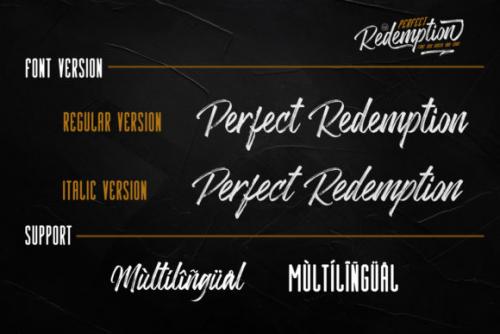 Perfect Redemption Duo Font
