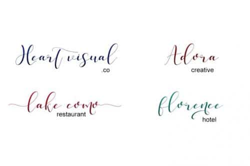 Phoenix Sweet Calligraphy Modern Font