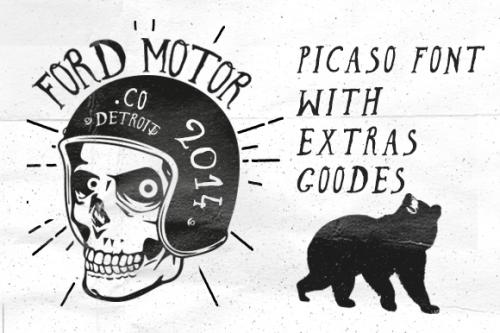 Picaso Hand Made Font
