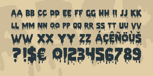 Pieces Nfi Font