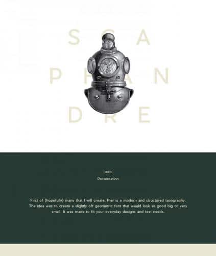 Pier Sans Font Family