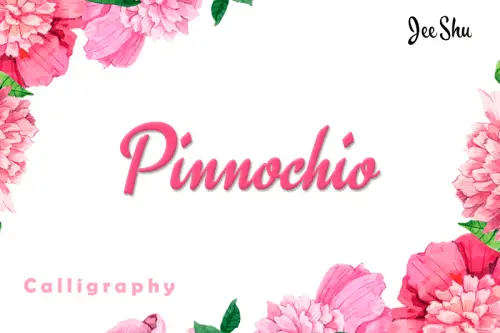 Pinocchio Script Font