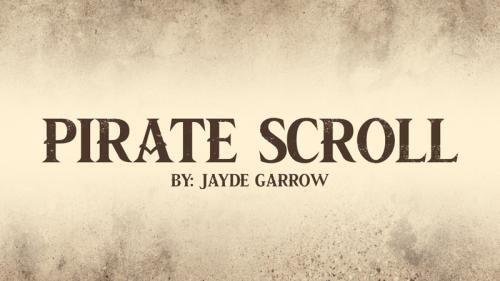 Pirate Scroll Typeface