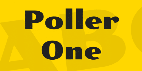 Poller One Font