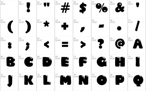 Polo Bubbles Font