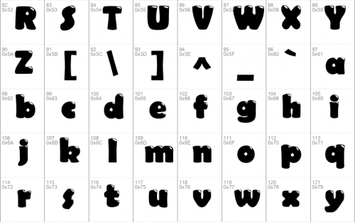 Polo Bubbles Font