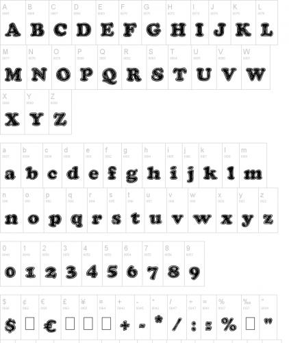 Pop of the Tops Font