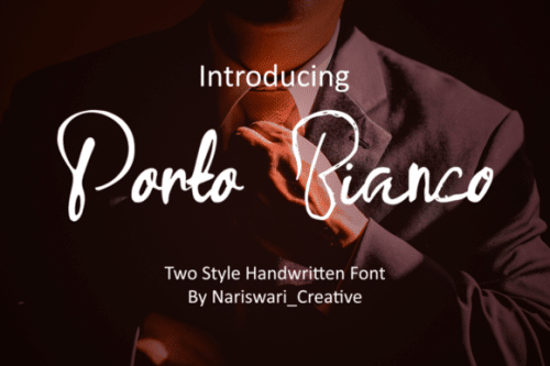 Porto Bianco Script Font