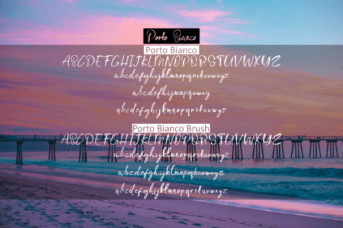 Porto Bianco Script Font