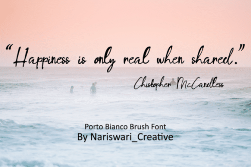 Porto Bianco Script Font