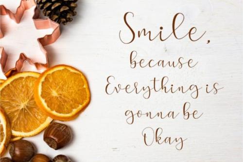 Positive Attitude Calligraphy Font