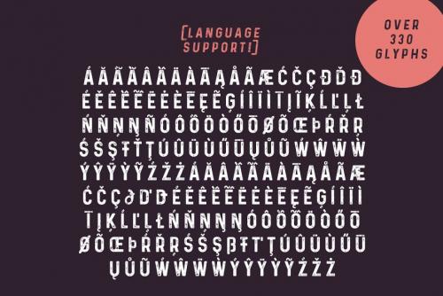 Prequel Typeface The Vintage Sequel