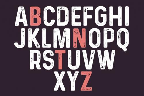 Prequel Typeface The Vintage Sequel