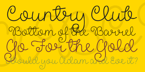Pretty Girls Script Font