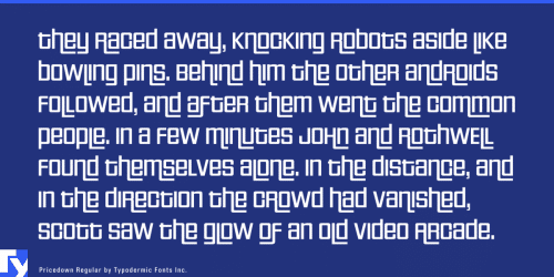 Pricedown Black Font