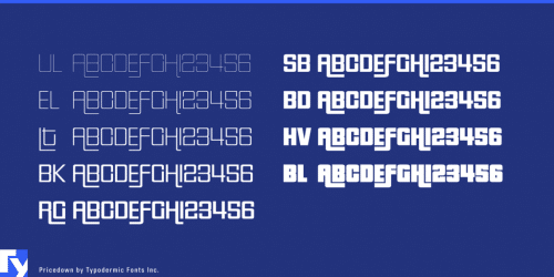 Pricedown Black Font