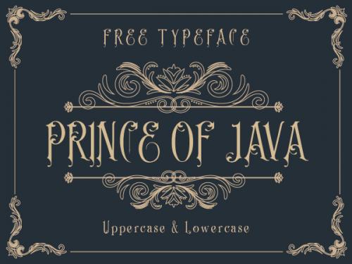 Prince of Java Typeface