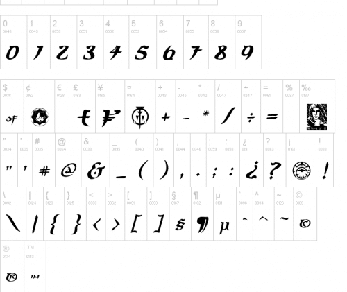 Prince of Persia Display Font