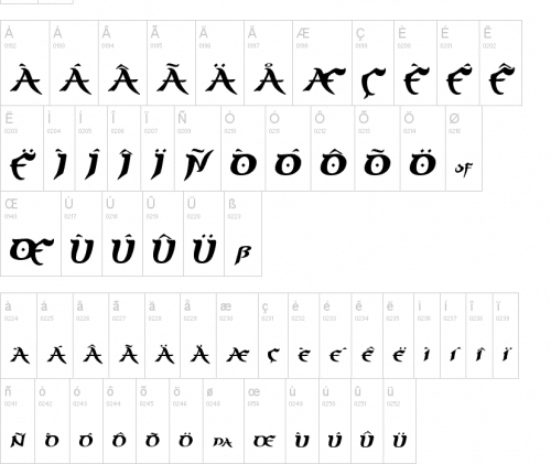 Prince of Persia Display Font